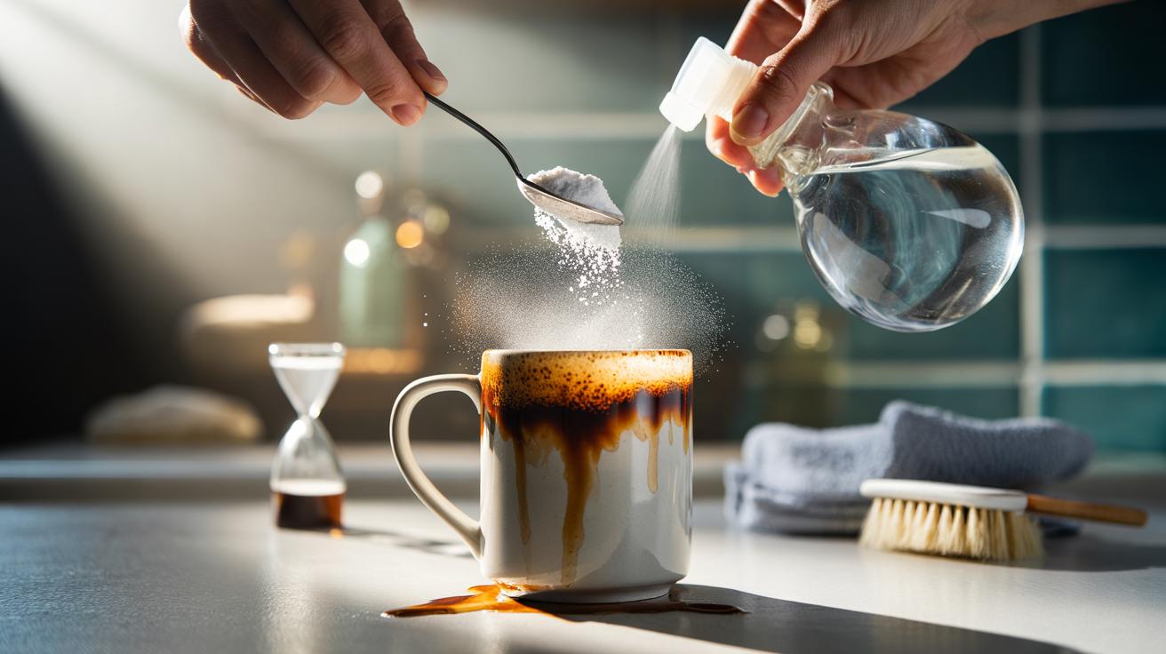 Erase Tough Stains Instantly: How Baking Soda Reacts in 30 Seconds