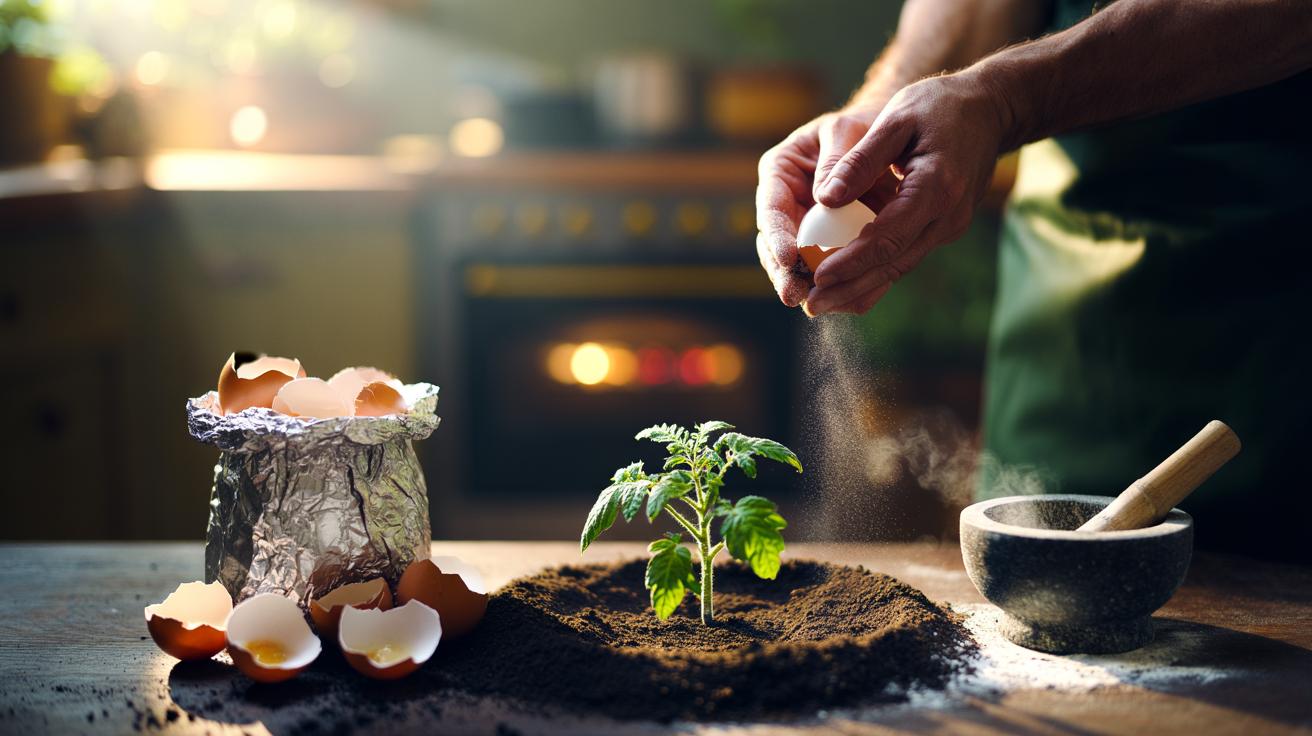 Foil Boost: How Wrapping Eggshells Supercharges Your Soil in 5 Minutes