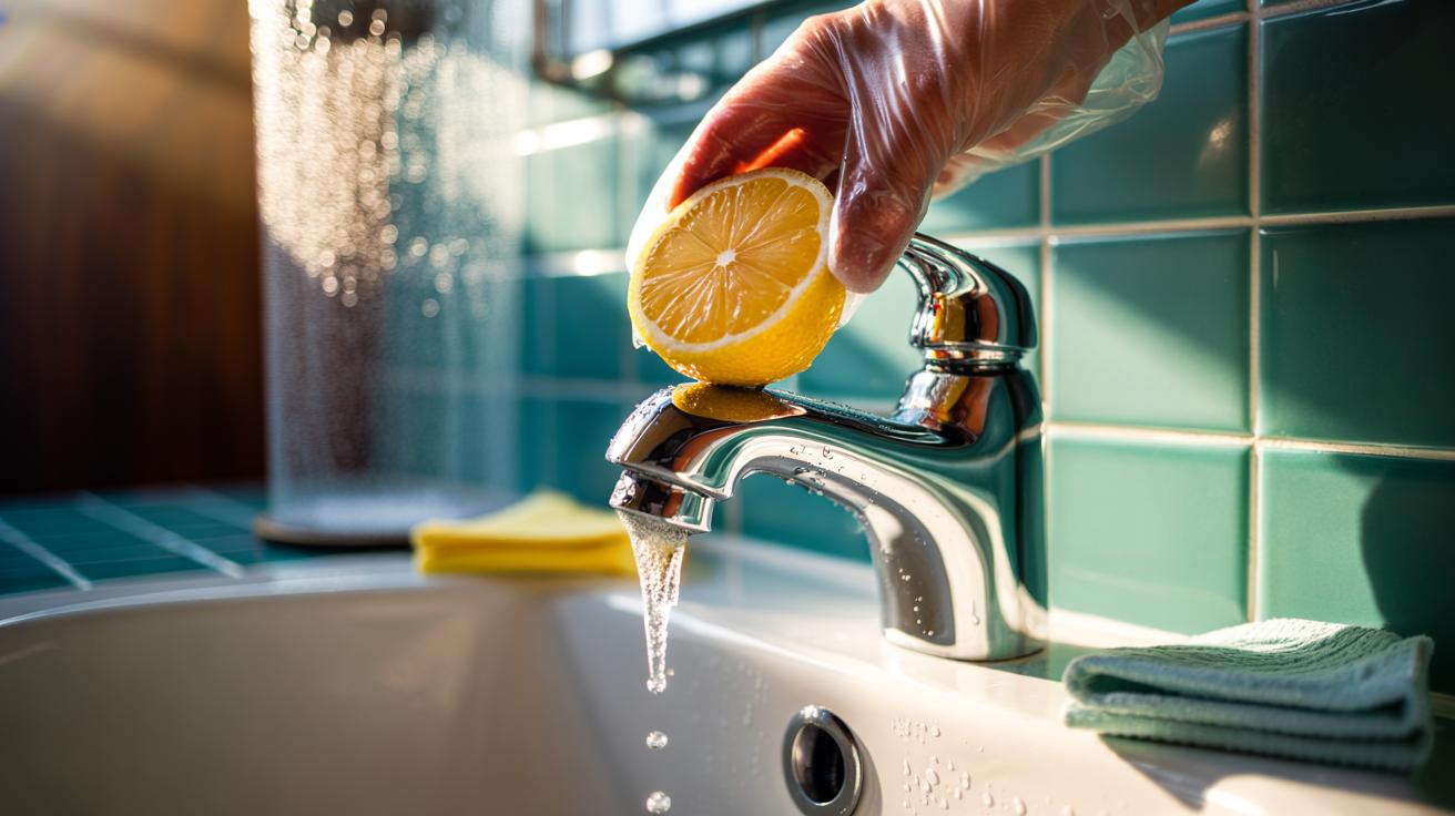 Lemon Spark: How to Erase Hard Water Stains in Just Minutes