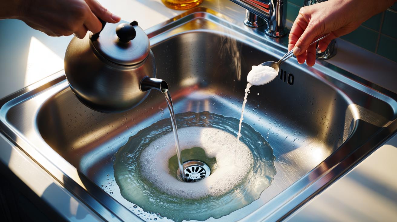 Vinegar Whirlpool: How to Effortlessly Clear Clogged Drains in 2 Minutes